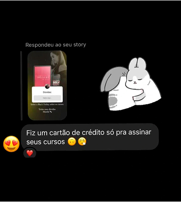Depoimento de aluna