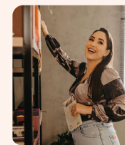 Raysa no escritório